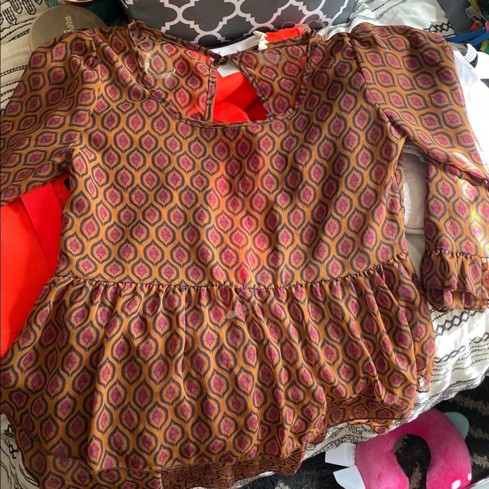 Peplum Blouse